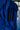 Close-up of blue Gracie Barra Axis Kimono by adidas sleeve showing the signature adidas three stripes on the shoulder