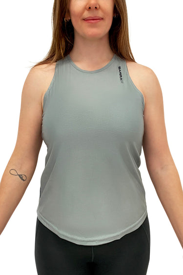 BARRA FIT Womens Tank V2 - Grey - GB Wear Australia