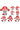 Barrinha Sticker Sheet - White