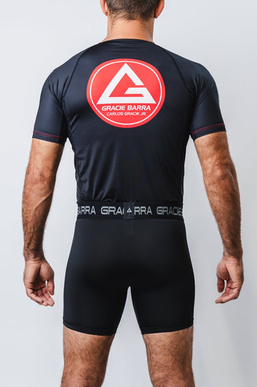 GB Essentials Mens 6" Compression Shorts Multipack - Black