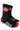 Red Shield Socks - Black
