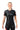 GB Performance S/S Womens Ranked Rashguard by Adidas - Black