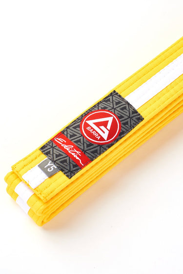 GB Edition Youth Belt - Yellow/White - GB Wear Australia