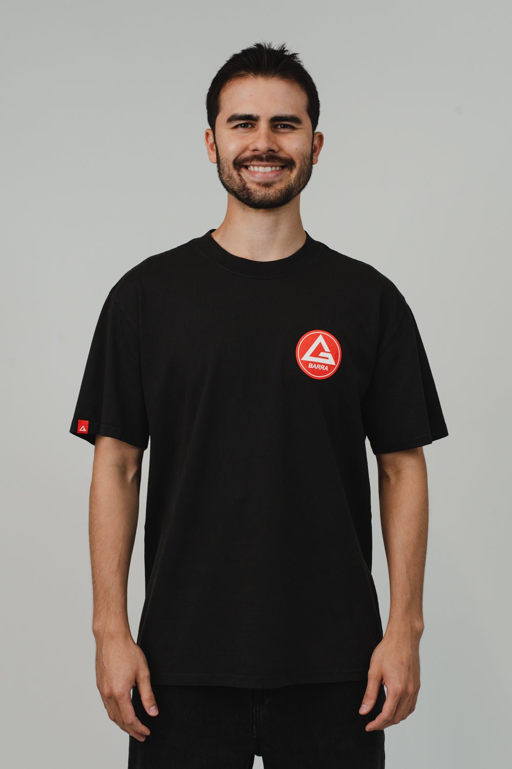 Red Shield Elite Mens Tee - Black