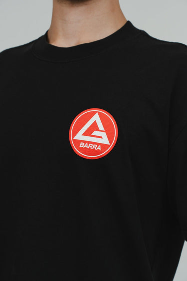 Red Shield Elite Mens Tee - Black