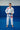 Womens Axis Kimono by adidas in white, full front view with the red Barra shield chest patch and gray Gracie Barra lapel embroidery.