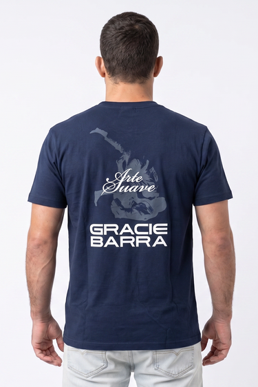 Arte Suave V3 Mens Tee - Navy