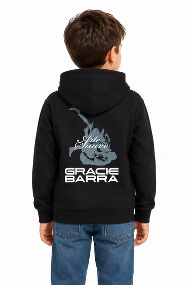 Arte Suave V3 Kids Hoodie - Black