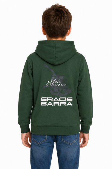 Arte Suave V3 Kids Hoodie - Green