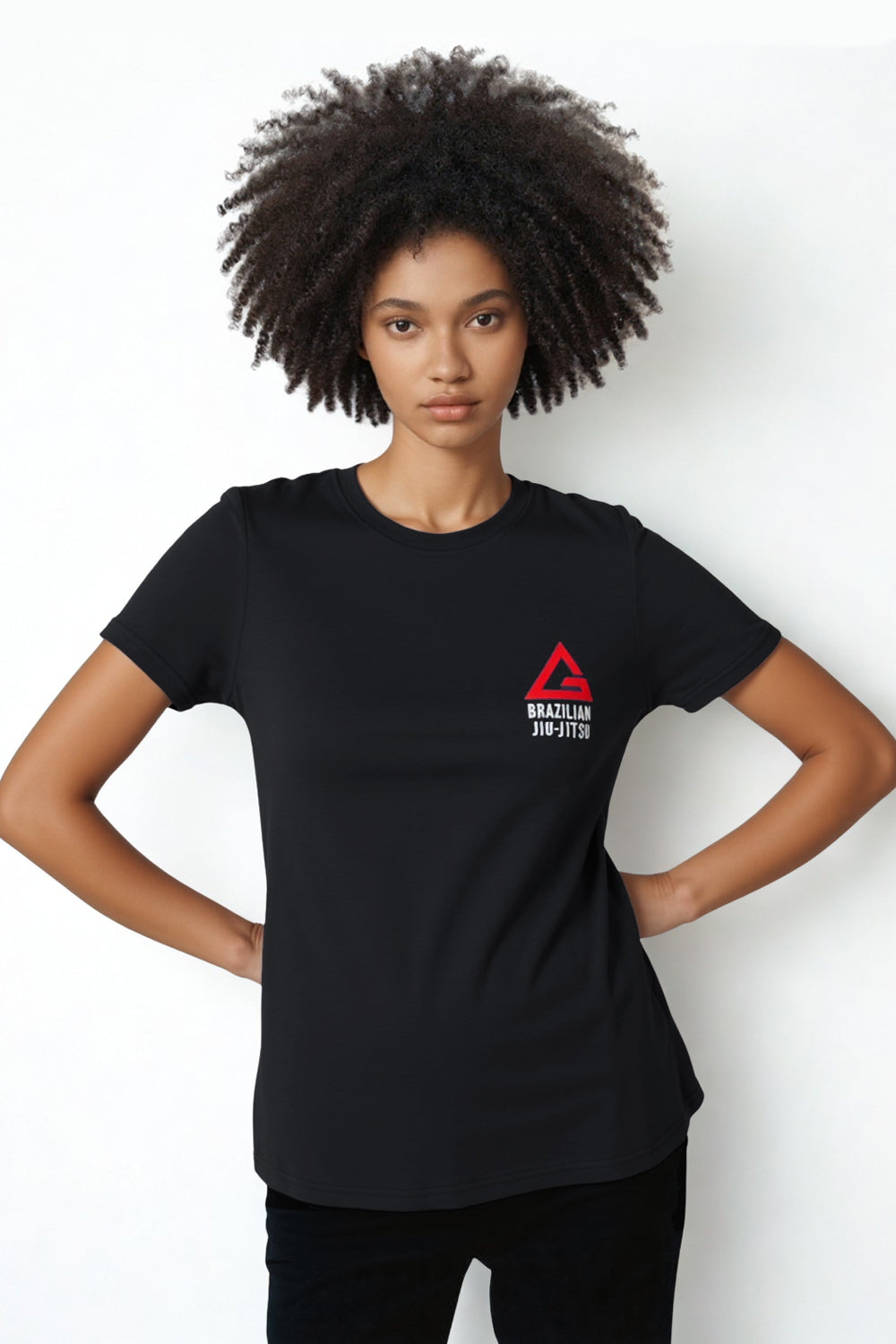 Arte Suave V2 Womens Tee - Black