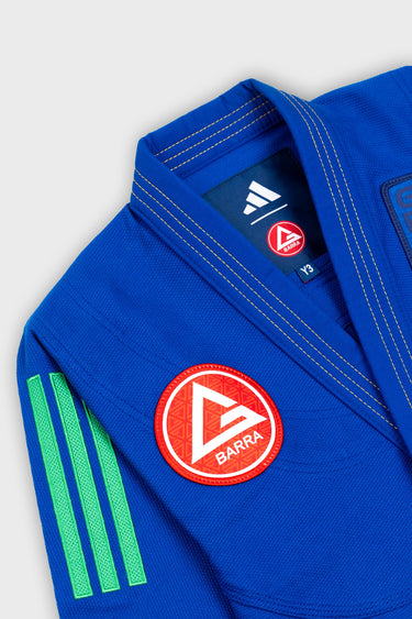 Brasileiro Youth Kimono by adidas - Blue