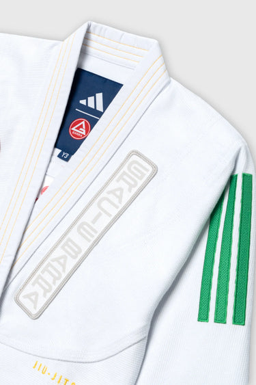 Brasileiro Youth Kimono by adidas - White