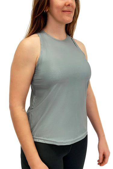 BARRA FIT Womens Tank V2 - Grey - GB Wear Australia