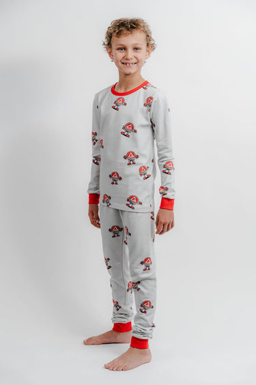 GB Barrinha Youth Pajama Set - Grey