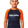 GB Edition S/S Youth Ranked Rashguard - Orange - GB Wear Australia
