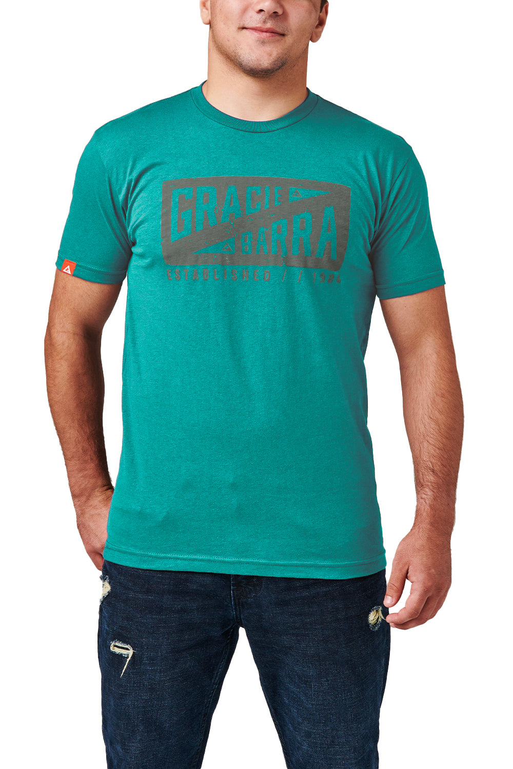 GB Pennant Tee - Turquoise