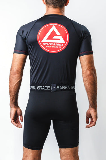GB Essentials Mens 9" Compression Shorts Multipack - Black