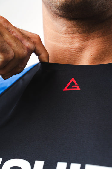 GB Essentials L/S Ranked Rashguard - Blue