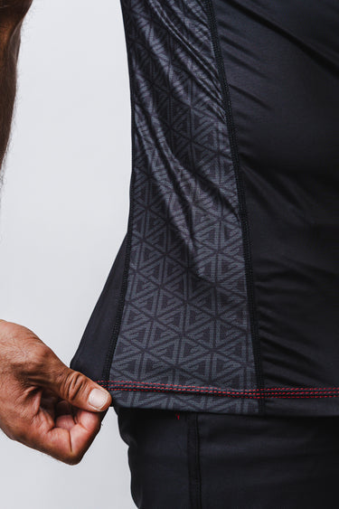 GB Essentials Long Sleeve Ranked Rashguard - Purple