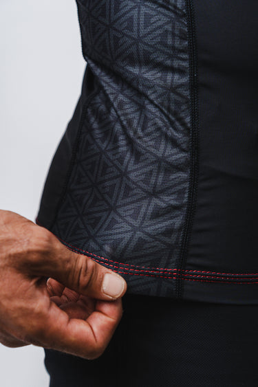 GB Essentials L/S Ranked Rashguard - Black