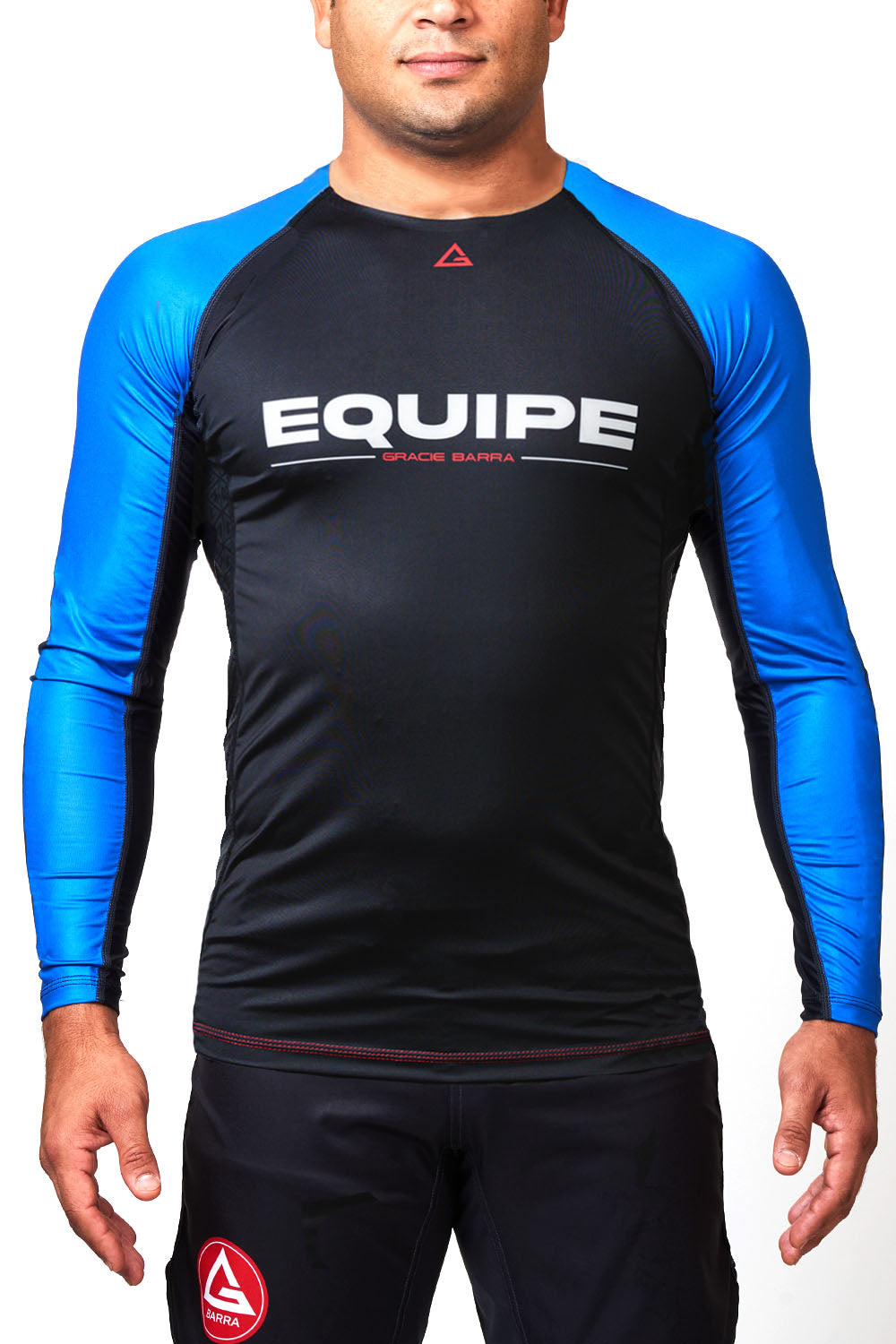 GB Essentials Long Sleeve Ranked Rashguard - Blue