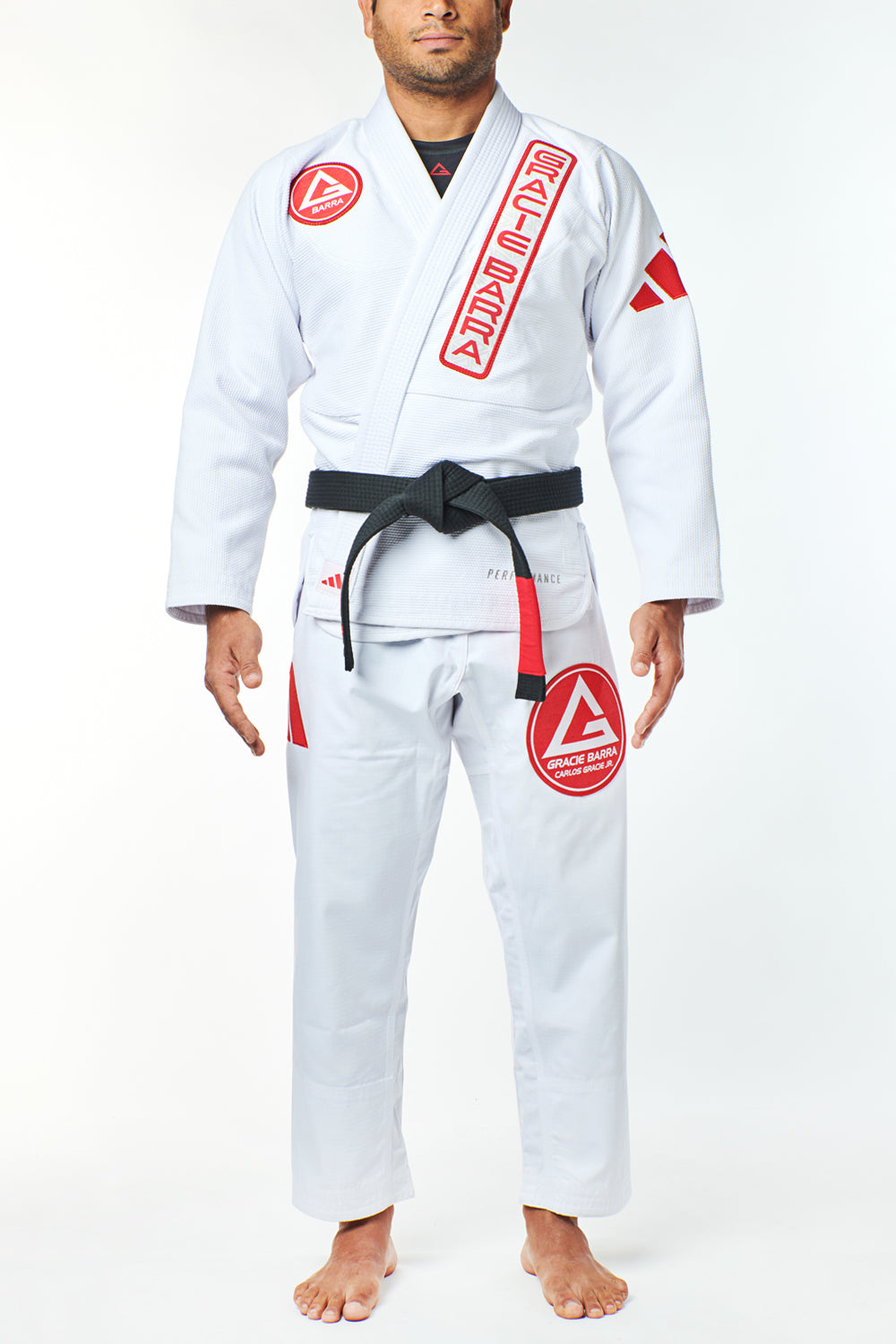Barra Performance Kimono by Adidas - White - GB Wear Australia