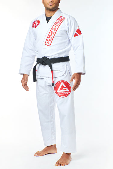 Barra Performance Kimono by Adidas - White - GB Wear Australia