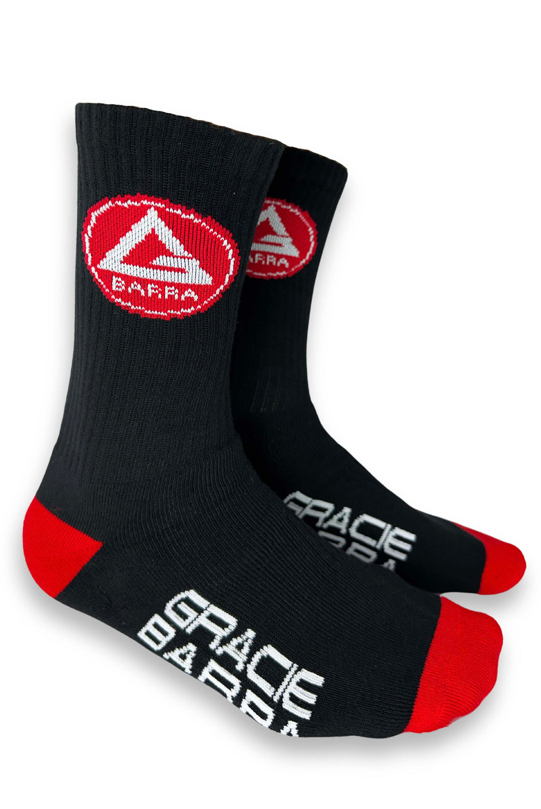 Red Shield Socks - Black