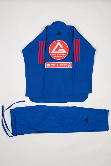 III Stripes Kimono by adidas - Blue