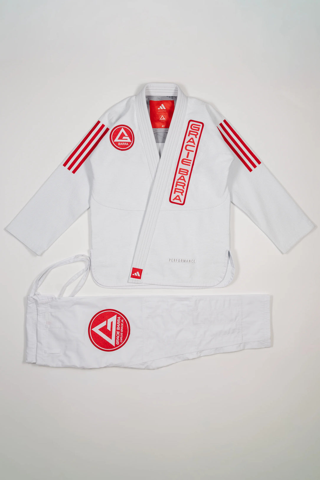 III Stripes Kimono by adidas - White