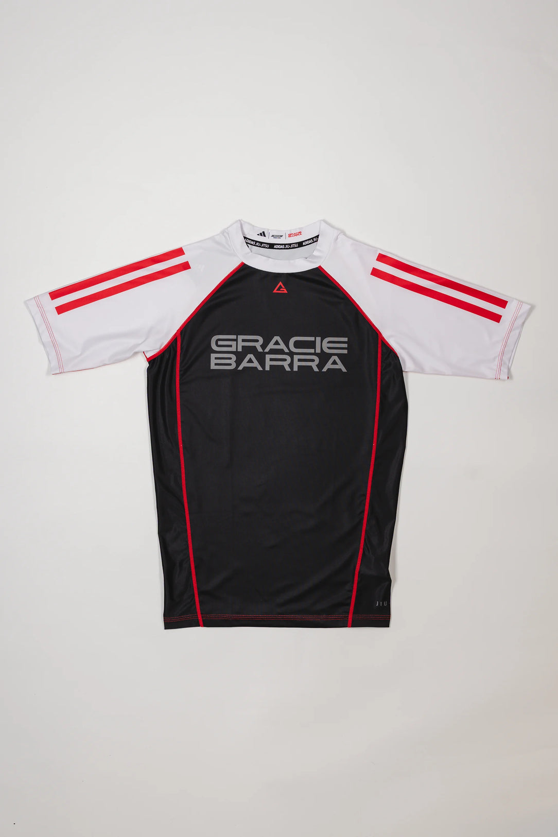 III Stripes Ranked Rashguard by adidas - White