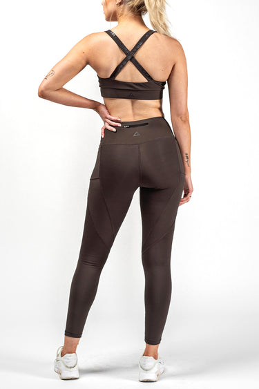 GB Elevate Sports Bra - Brown - GB Wear Australia