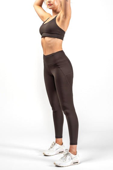 GB Elevate Sports Bra - Brown - GB Wear Australia