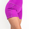 GB Elevate High Waist Shorts - Purple - GB Wear Australia