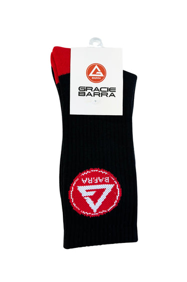 Red Shield Socks - Black
