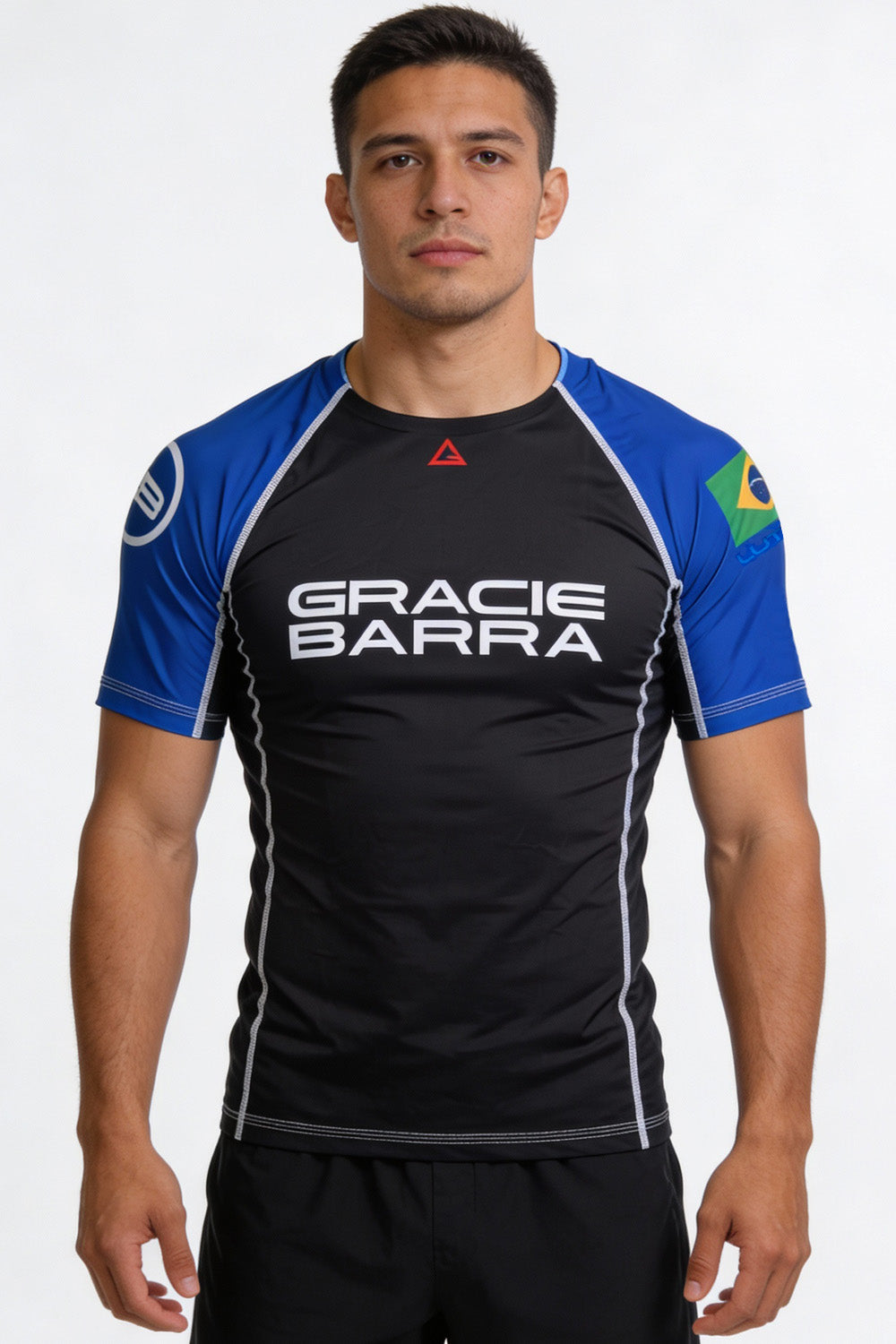Lutador Shortsleeve Ranked Rashguard - Blue