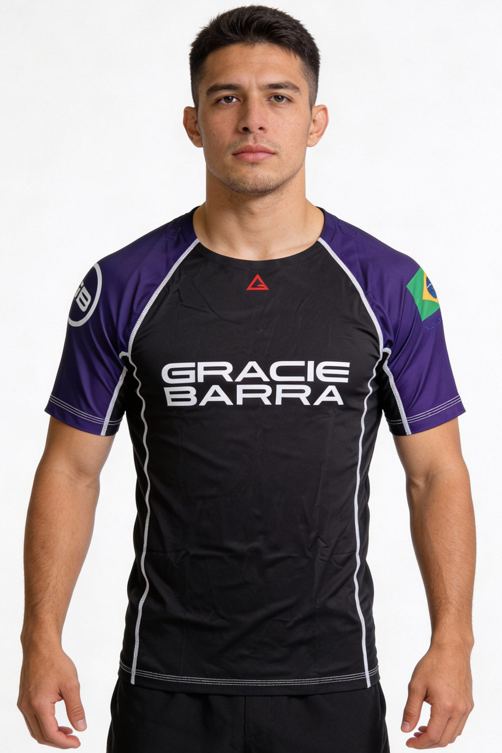 Lutador Shortsleeve Ranked Rashguard - Purple