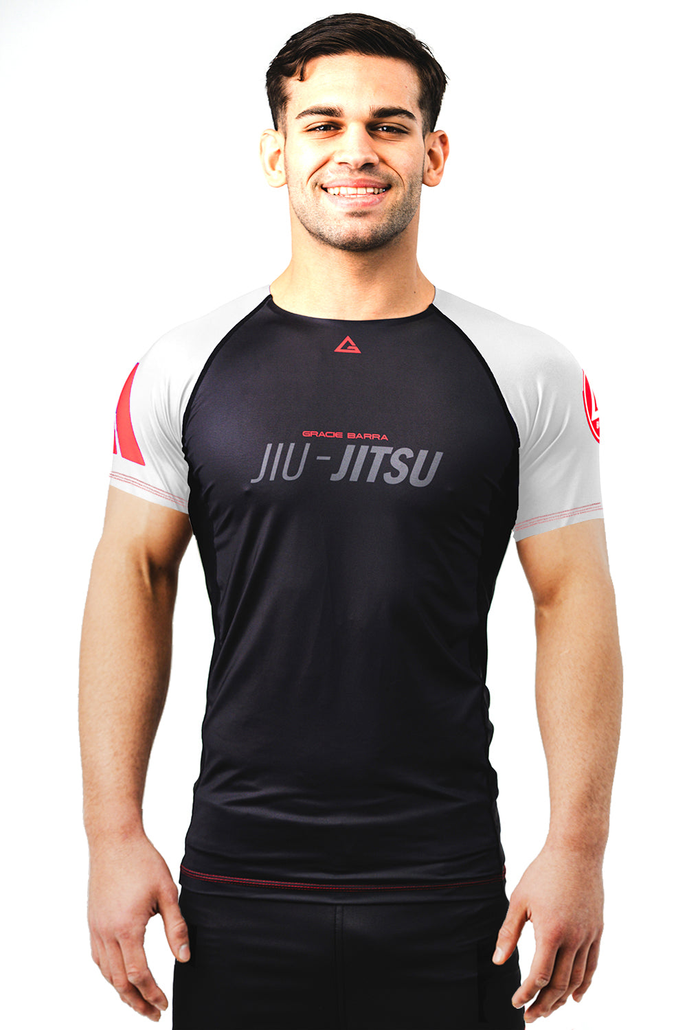 GB Performance S/S Ranked Rashguard by Adidas - White