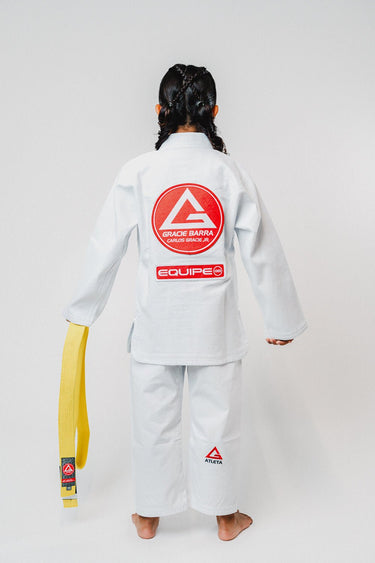 AtletaGB V4 Youth Kimono - White