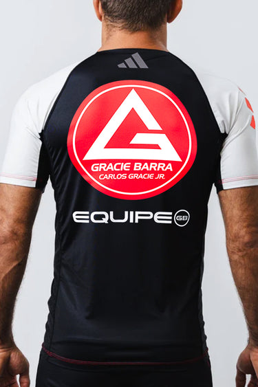 GB Performance S/S Ranked Rashguard by Adidas - White