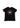 Full front view of black Gracie Barra kids Ready Set Roll t-shirt with GB logo and Jiu-Jitsu graphic on white background