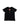 Full back view of black Gracie Barra kids Ready Set Roll t-shirt with vertical Jiu-Jitsu text and GB logo on white background