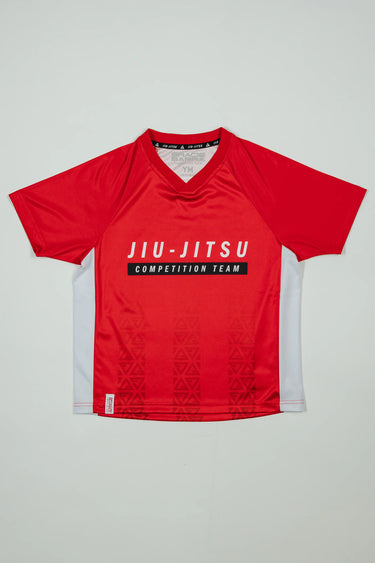 Red Comp Kids Jersey - Red