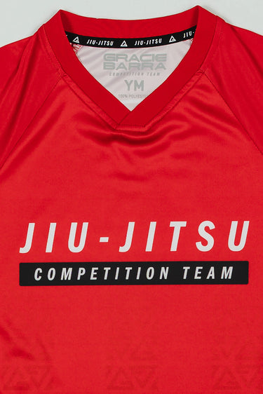 Red Comp Kids Jersey - Red