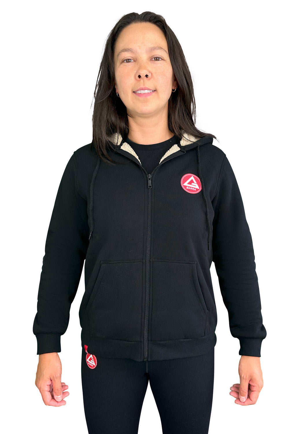 Red Shield Womens Jacket - Black