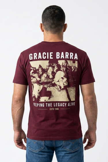 Rio Roots Mens Tee - Mahogany