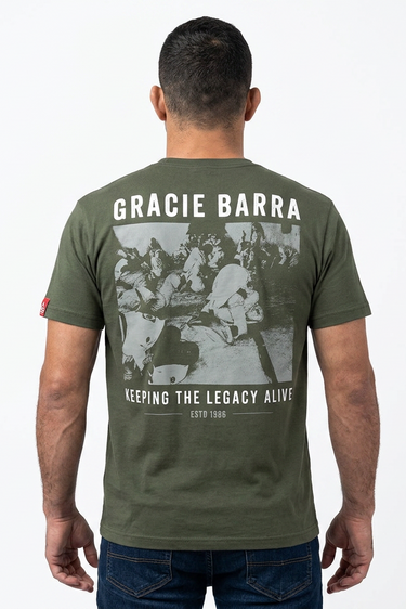 Rio Roots Mens Tee - Forest Green
