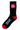 Red Shield Socks - Black