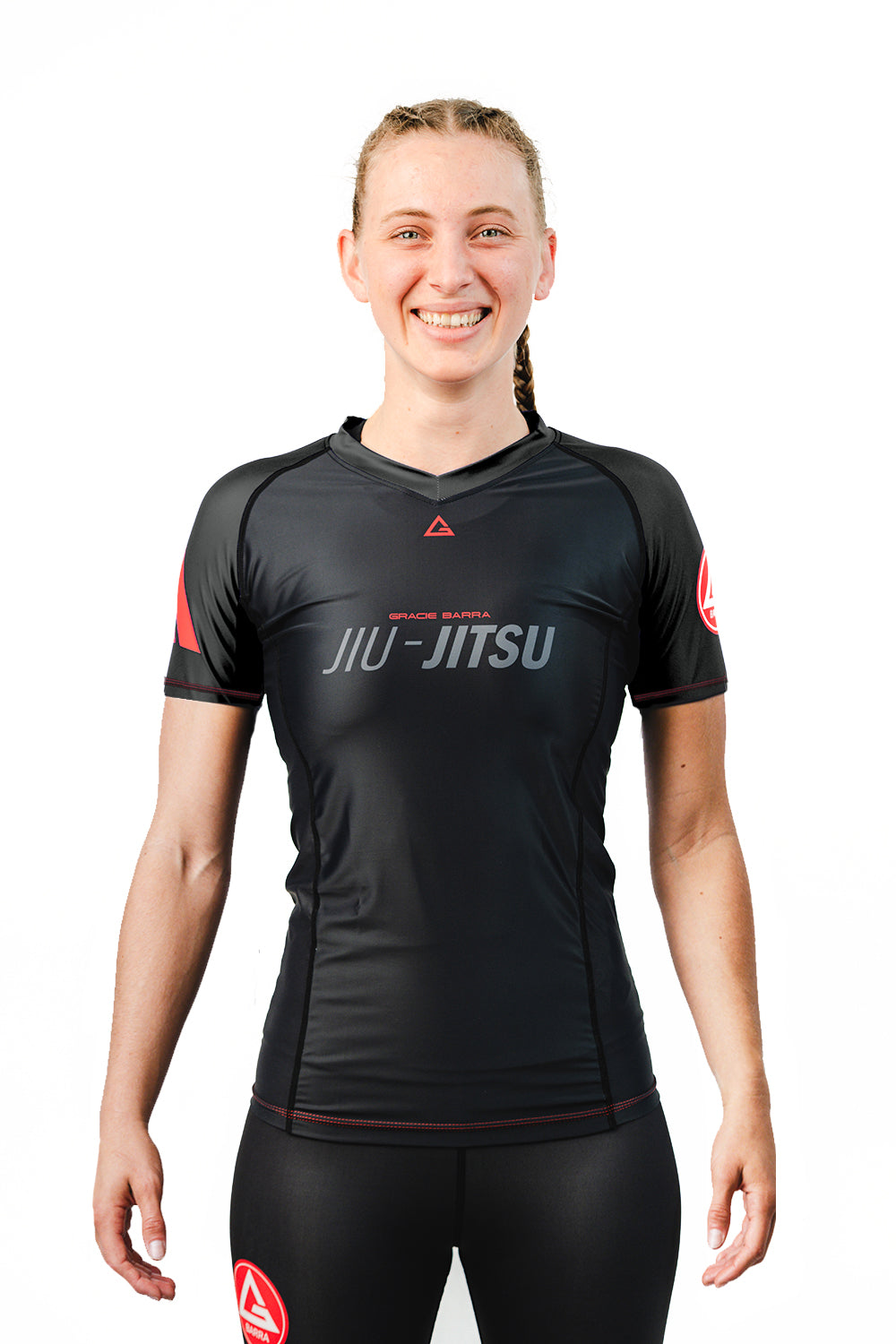 GB Performance S/S Womens Ranked Rashguard by Adidas - Black