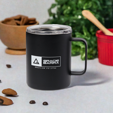 12 oz Legacy Box Insulated Camping Mug - Black